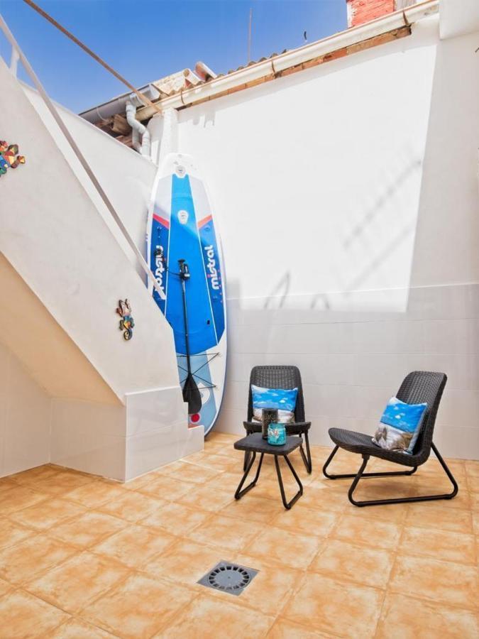 Вилла Casa En La Playa Valencia El Perello Mareny Barraquetas Экстерьер фото