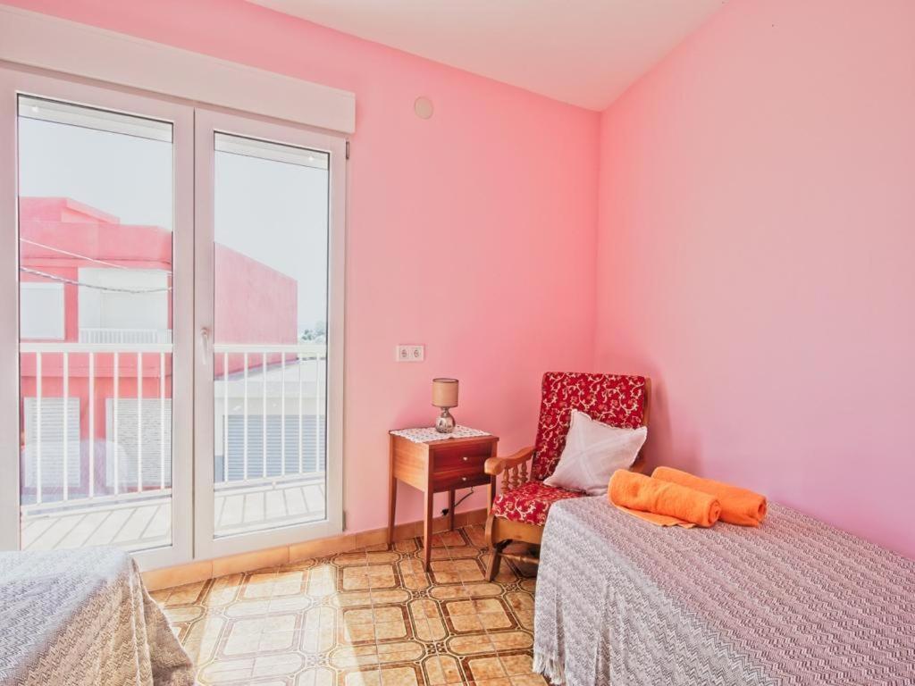 Вилла Casa En La Playa Valencia El Perello Mareny Barraquetas Экстерьер фото