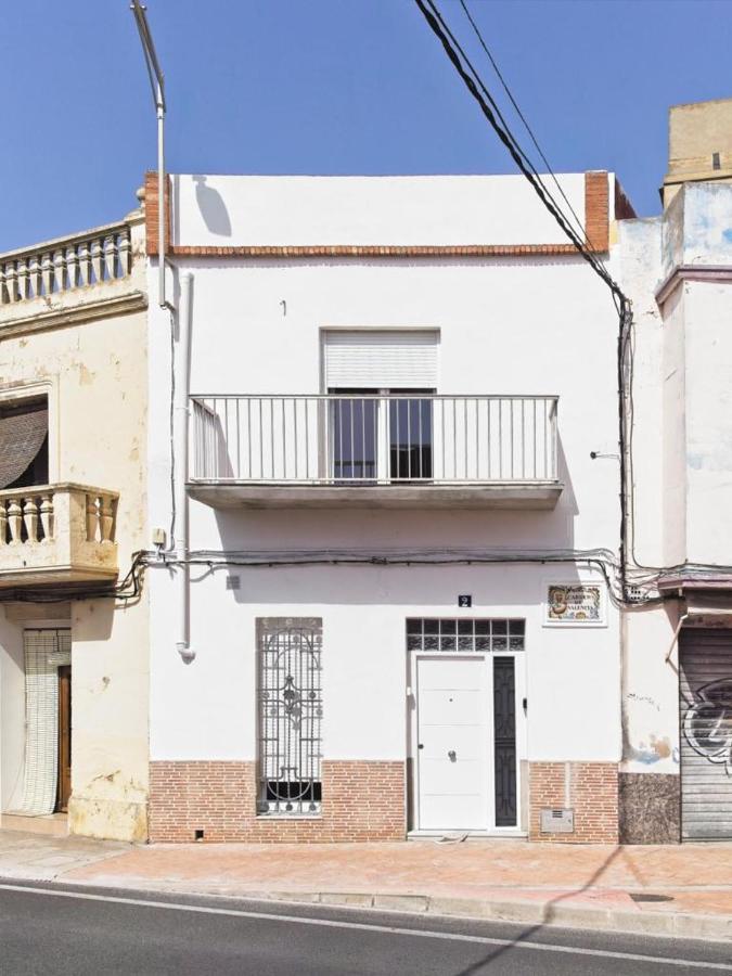 Вилла Casa En La Playa Valencia El Perello Mareny Barraquetas Экстерьер фото